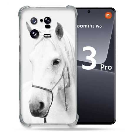 Coque Renforcée pour Xiaomi Mi 13 PRO Animal Cheval Cristal