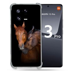 Coque Renforcée pour Xiaomi Mi 13 PRO Animal Cheval Marron