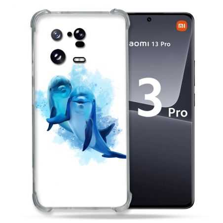 Coque Renforcée pour Xiaomi Mi 13 PRO Animal Dauphin Duo