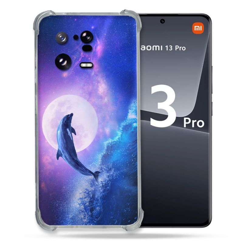 Coque Renforcée pour Xiaomi Mi 13 PRO Animal Dauphin Vague