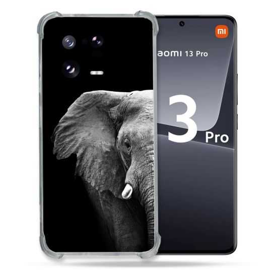 Coque Renforcée pour Xiaomi Mi 13 PRO Animal Elephant Noir