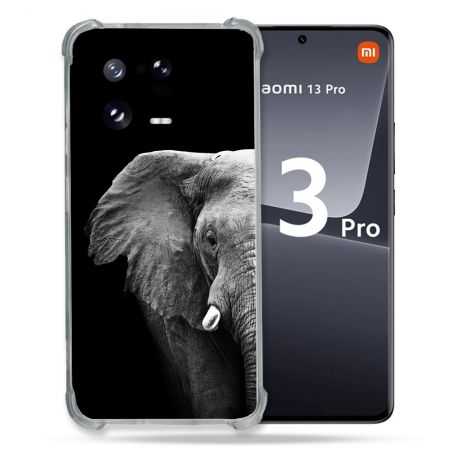 Coque Renforcée pour Xiaomi Mi 13 PRO Animal Elephant Noir