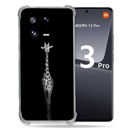 Coque Renforcée pour Xiaomi Mi 13 PRO Animal Girafe Noire
