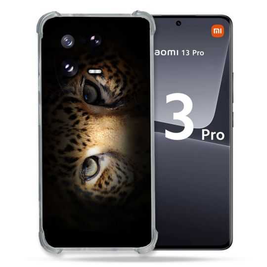 Coque Renforcée pour Xiaomi Mi 13 PRO Animal Leopard Yeux