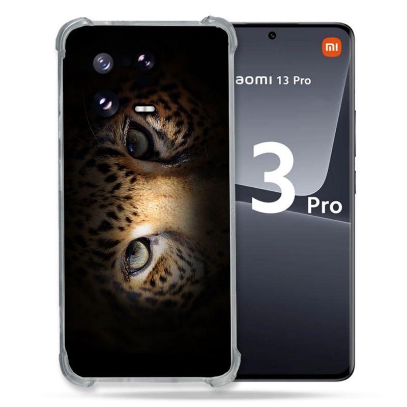 Coque Renforcée pour Xiaomi Mi 13 PRO Animal Leopard Yeux