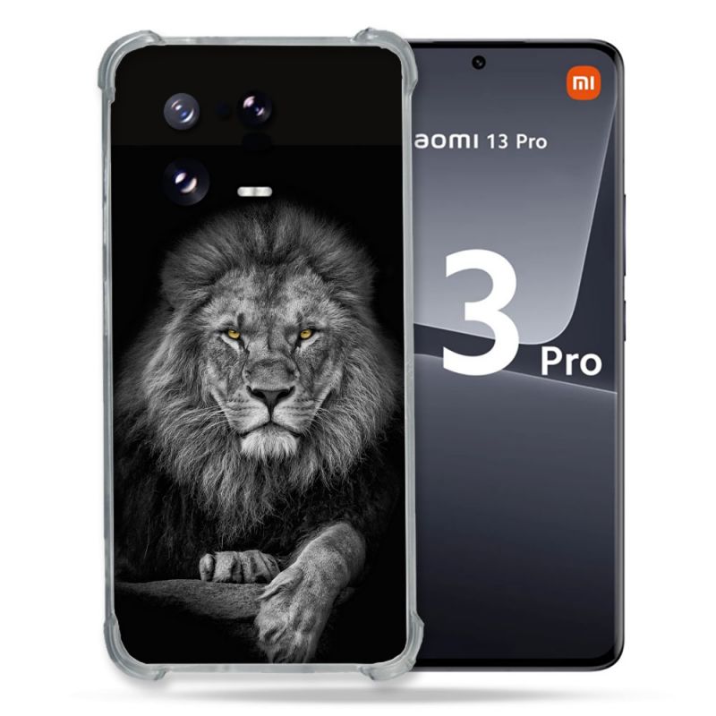 Coque Renforcée pour Xiaomi Mi 13 PRO Animal Lion Majestueux