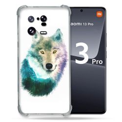Coque Renforcée pour Xiaomi Mi 13 PRO Animal Loup Montagne