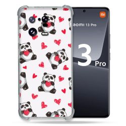 Coque Renforcée pour Xiaomi Mi 13 PRO Animal Panda Cœur
