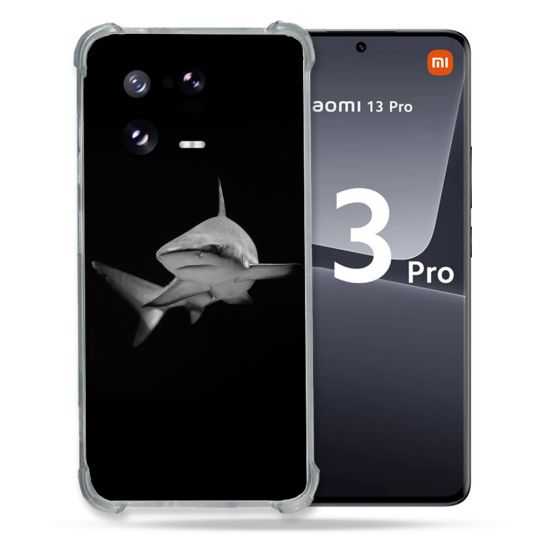 Coque Renforcée pour Xiaomi Mi 13 PRO Animal Requin Sombre
