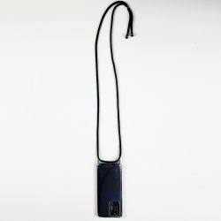 Coque Renforcée Transparente pour Xiaomi Mi 13 Lanière / Bandoulière Cordon Noir