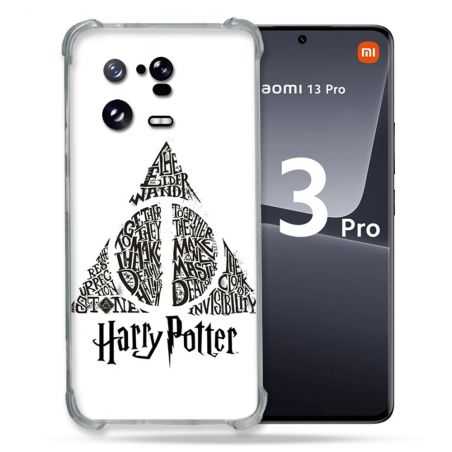 Coque Renforcée pour Xiaomi Mi 13 PRO Harry Potter Hollows triangle Blanc