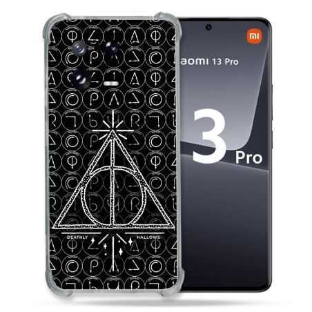 Coque Renforcée pour Xiaomi Mi 13 PRO Harry Potter Hollows Triangle Noir