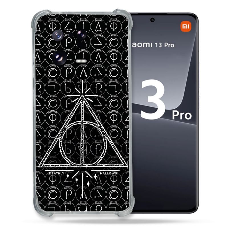 Coque Renforcée pour Xiaomi Mi 13 PRO Harry Potter Hollows Triangle Noir