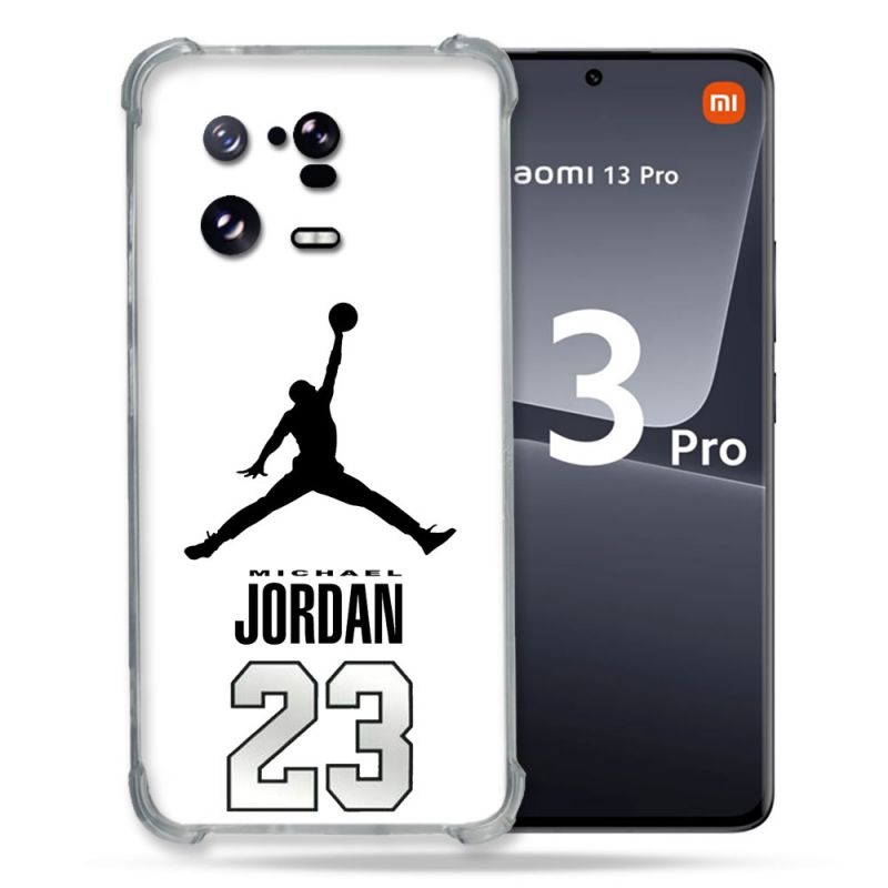 Coque Renforcée pour Xiaomi Mi 13 PRO Jordan 23 Blanc