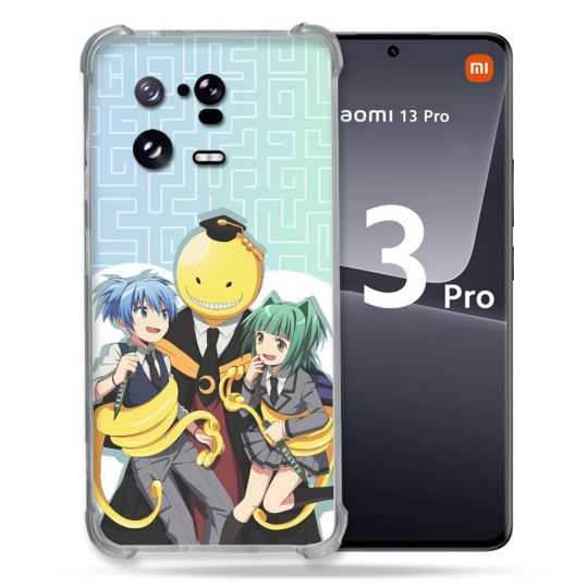 Coque Renforcée pour Xiaomi Mi 13 PRO Manga Assassination Classroom Kuro Trio