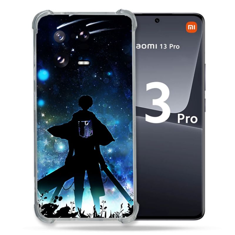 Coque Renforcée pour Xiaomi Mi 13 PRO Manga Attaque Titans Levi