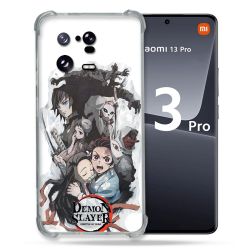 Coque Renforcée pour Xiaomi Mi 13 PRO Manga Demon Slayer Blanc