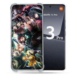 Coque Renforcée pour Xiaomi Mi 13 PRO Manga Demon Slayer Groupe