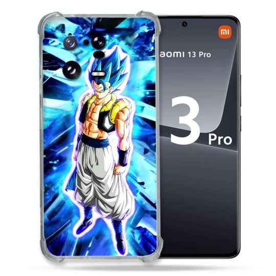 Coque Renforcée pour Xiaomi Mi 13 PRO Manga Dragon Ball Gogeta Lumiere