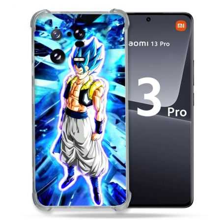 Coque Renforcée pour Xiaomi Mi 13 PRO Manga Dragon Ball Gogeta Lumiere