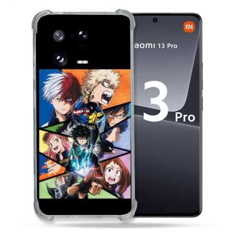 Coque Renforcée pour Xiaomi Mi 13 PRO Manga My Hero Academia Noir