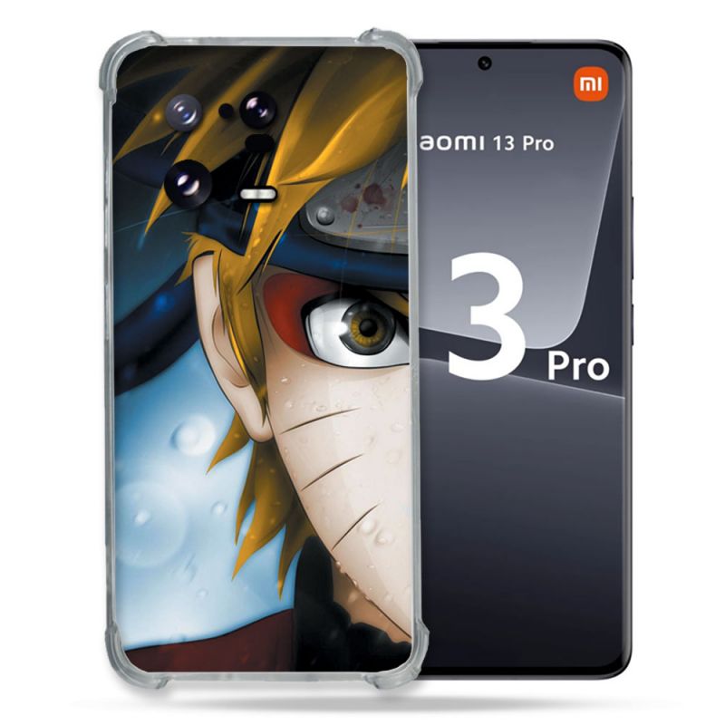 Coque Renforcée pour Xiaomi Mi 13 PRO Manga Naruto Blanc