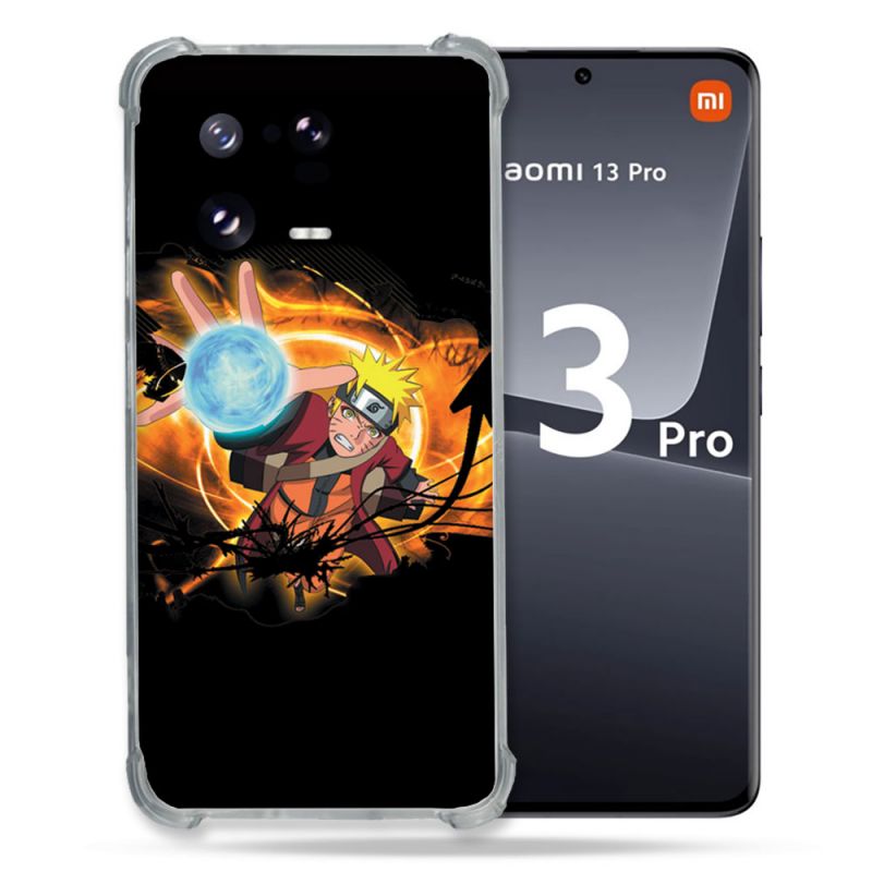 Coque Renforcée pour Xiaomi Mi 13 PRO Manga Naruto Noir