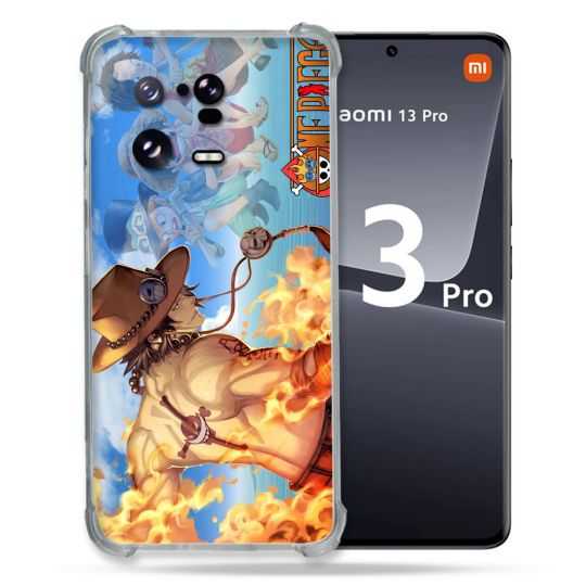 Coque Renforcée pour Xiaomi Mi 13 PRO Manga One Piece Ace Color