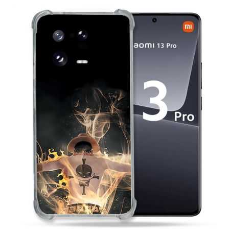 Coque Renforcée pour Xiaomi Mi 13 PRO Manga One Piece Ace Noir