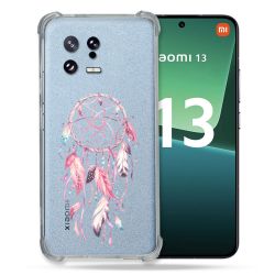 Coque Renforcée Transparente pour Xiaomi Mi 13 Attrape Reve Rose