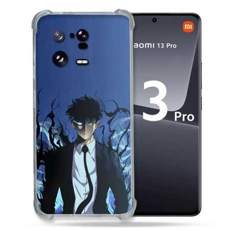 Coque Renforcée pour Xiaomi Mi 13 PRO Manga Solo Leveling Sung Bleu