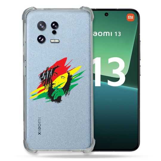 Coque Renforcée Transparente pour Xiaomi Mi 13 Bob Marley Graf