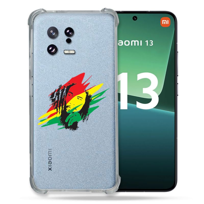 Coque Renforcée Transparente pour Xiaomi Mi 13 Bob Marley Graf