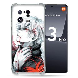 Coque Renforcée pour Xiaomi Mi 13 PRO Manga Tokyo Ghoul Kaneki Blanc