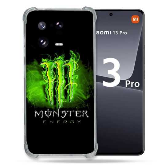 Coque Renforcée pour Xiaomi Mi 13 PRO Monster Energy Vert