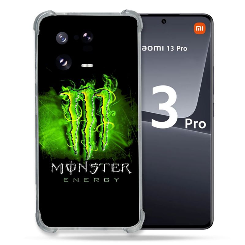 Coque Renforcée pour Xiaomi Mi 13 PRO Monster Energy Vert