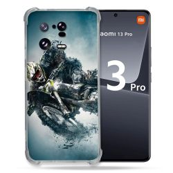Coque Renforcée pour Xiaomi Mi 13 PRO Moto Cross Ombre