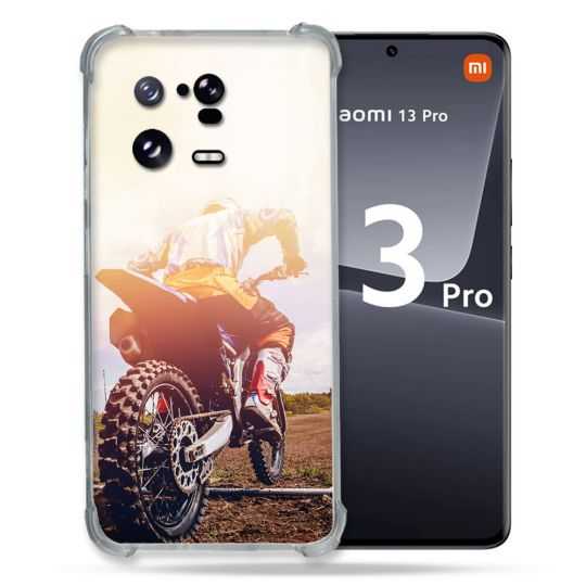 Coque Renforcée pour Xiaomi Mi 13 PRO Moto Cross Soleil