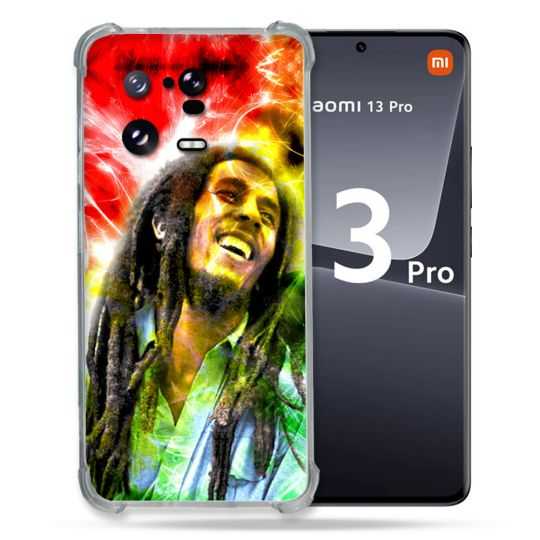 Coque Renforcée pour Xiaomi Mi 13 PRO Musique Bob Marley Color