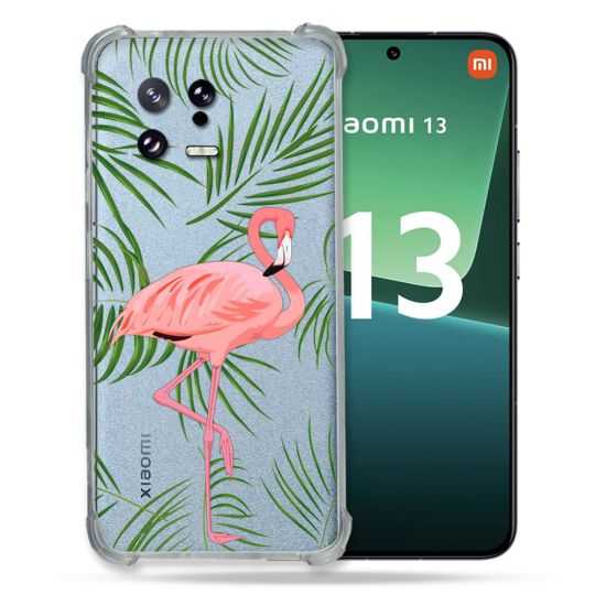 Coque Renforcée Transparente pour Xiaomi Mi 13 Famant Rose