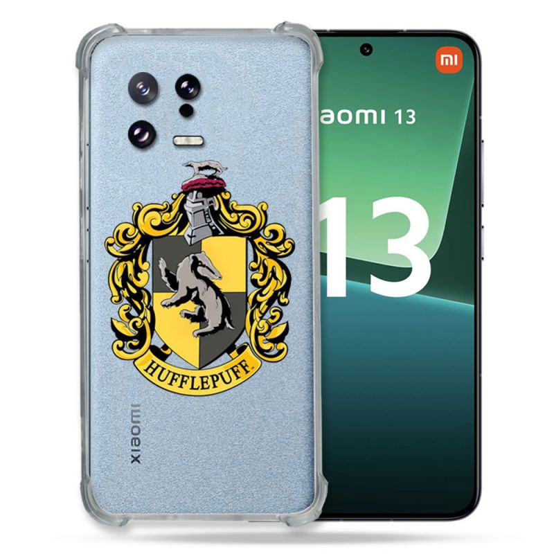 Coque Renforcée Transparente pour Xiaomi Mi 13 Harry Potter Hufflepuff