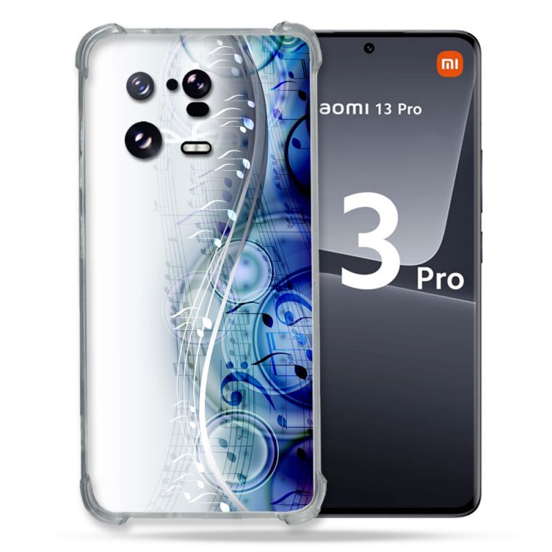 Coque Renforcée pour Xiaomi Mi 13 PRO Musique Partition Vague
