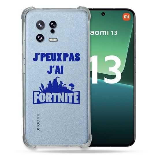 Coque Renforcée Transparente pour Xiaomi Mi 13 Jpeux pas jai Fortnite