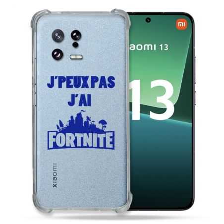 Coque Renforcée Transparente pour Xiaomi Mi 13 Jpeux pas jai Fortnite