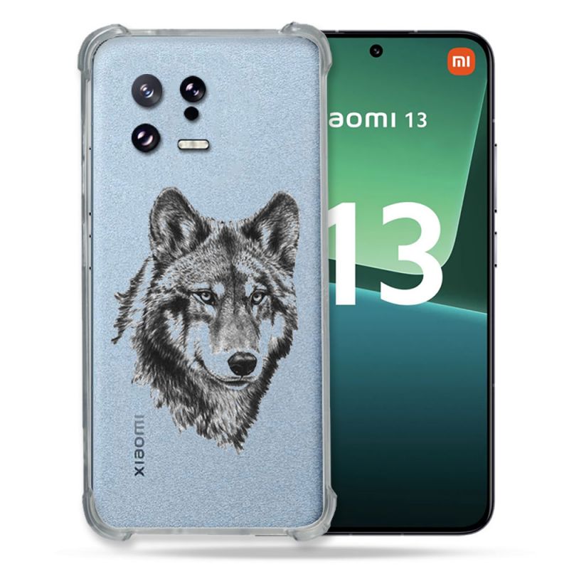 Coque Renforcée Transparente pour Xiaomi Mi 13 Loup