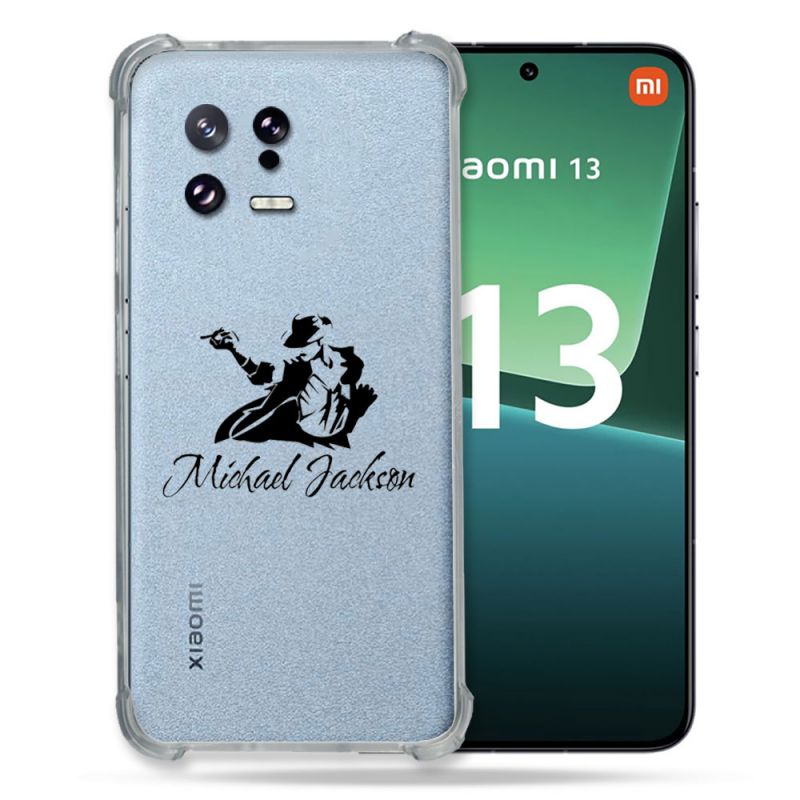 Coque Renforcée Transparente pour Xiaomi Mi 13 Michael Jackson