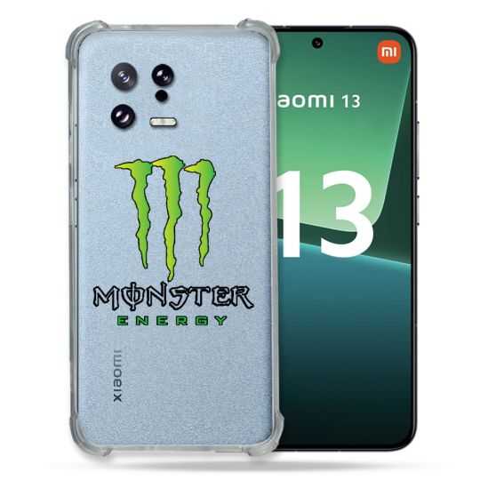Coque Renforcée Transparente pour Xiaomi Mi 13 Monster Energy