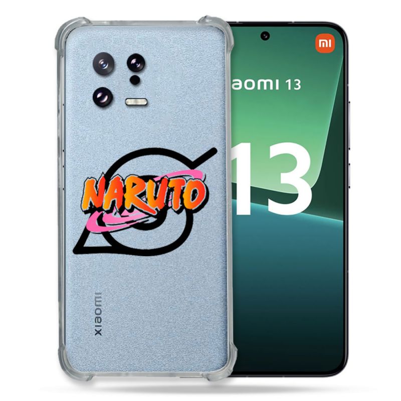 Coque Renforcée Transparente pour Xiaomi Mi 13 Naruto Logo
