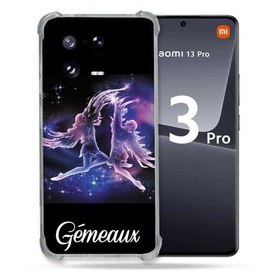 Coque Renforcée pour Xiaomi Mi 13 PRO Signe Zodiaque 2 Gémeaux