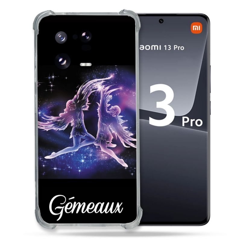 Coque Renforcée pour Xiaomi Mi 13 PRO Signe Zodiaque 2 Gémeaux